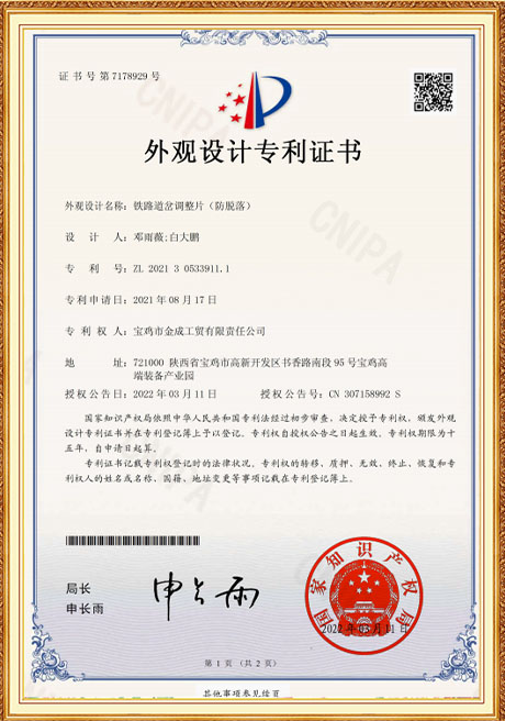 Certificate Of Honor